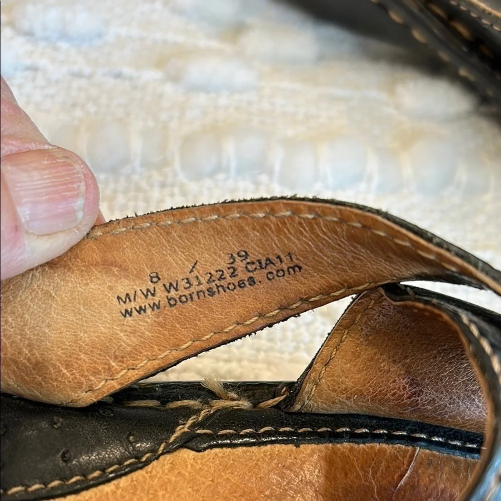Born Black Women's Sandals